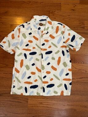 Common People Clothing Men's Short Sleeve Button-Down Shirt